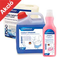 Akciós kemping WC vegyszercsomagok