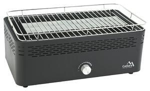 Ventillátoros faszenes grill GREG