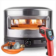Solo Stove Pi Prime gázos pizzakemence hőmérős szett
