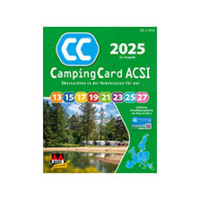 ACSI kempingkártya 2025 német