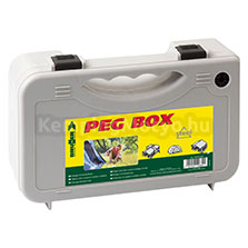 Peg box tárolódoboz sátorcövekek tárolására