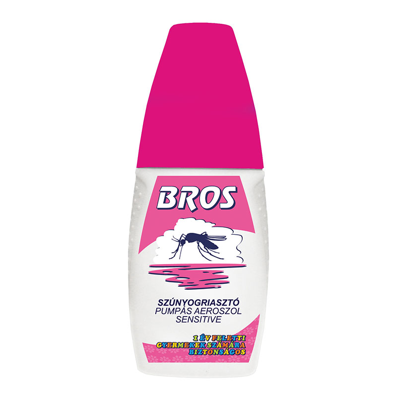 Bros Sensitive Szúnyogriasztó pumpás 50 ml