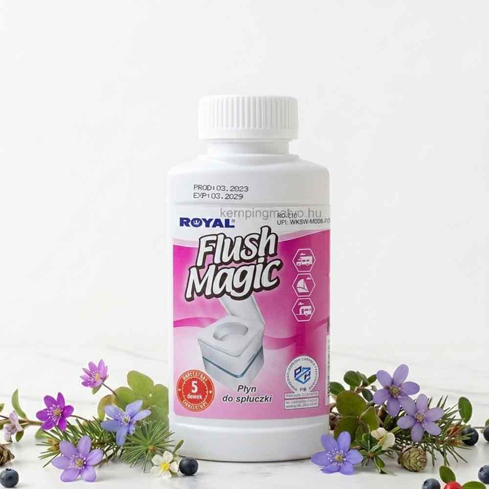 Royal Flush Magic – erdei Illatú öblítőfolyadék mobil toalettekhez