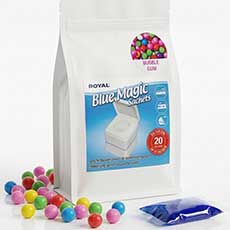 Royal Blue Magic Sachets Bubble Gum– Rágógumi illatú tasakos wc lebontószer