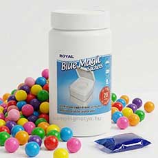 Royal Blue Magic Sachets Bubble Gum– Prémium tasakos lebontószer dobozban